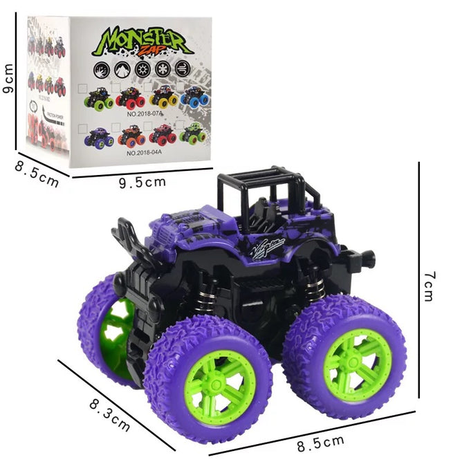 Monster Zap Truck 1:36 4WD Friction Power Car