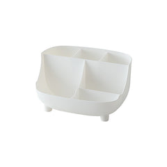 Multi-Purpose Desktop Cosmetic Organizer, Pen holder Office School Stationery  with 6 Compartments