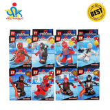8 in 1 Heroes Assembles Mini Blocks Collectible Character Toys Gift Set for Kids