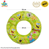 22 Inches Inflatable Cartoon Character Swim Ring Floater for Kids Boys and Girls