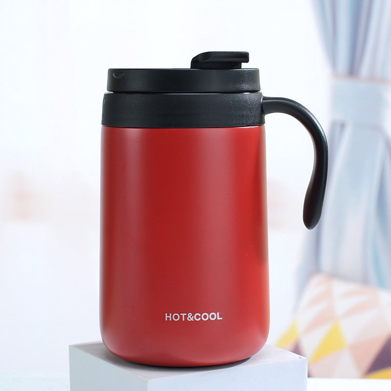 500ml Stainless Steel Vacuum Insulated Travel Tea and Coffee Mug Insulated Cup  Hot & Cold Drink