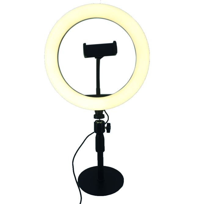 F260-M06 10Inch Embossed Ringlight with Stand