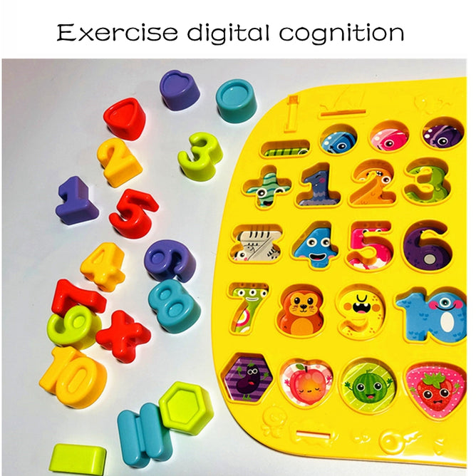 Multifunctional Study Table Magnetic Drawing Board Portable Storage Table Compatible with Enlightenment Early Educational Drawing Board and Game Table for Kids