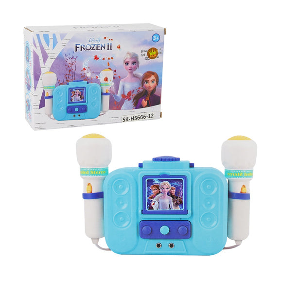 Cartoon Character Singing Machine Toy with Dual Microphone Configuration Toys for Children