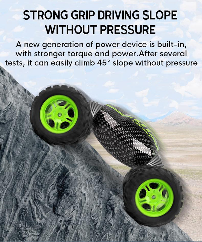 CV8818-80A Remote Control Double Sided Stunt Hyper Tumble with 7.4 Li-on Rechargeable Battery and Charger (2.4GHz  Radio Frequency)