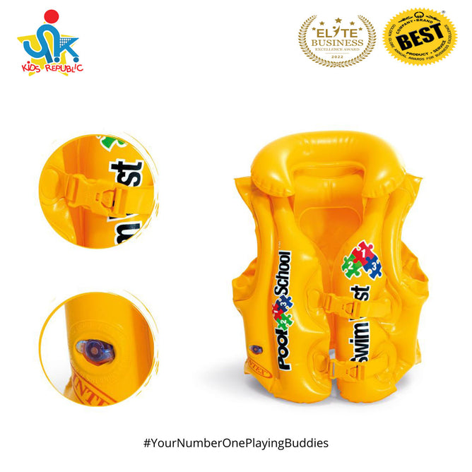 Inflatable Intex 58660 Deluxe Baby Pool School Swim Vest