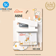 Mini Portable Stapler Student Office Stationery Supplies Small Stapler Cute Kawaii