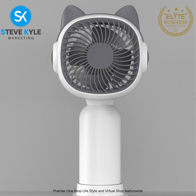 Portable USB Rechargeable Mini Handy Fan Pocket Desktop Air Cooler Electric Fans
