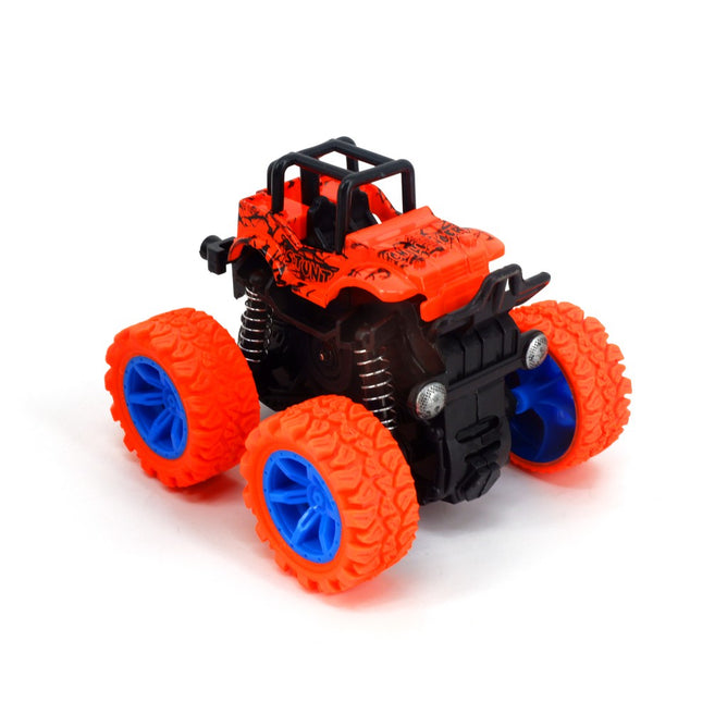 Monster Zap Super Stunt Racer Big Wheels Off-Road Jeep Car Toy