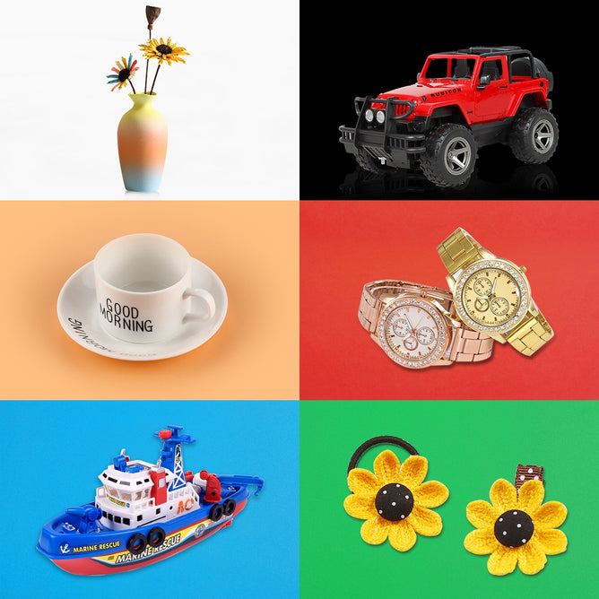 PULUZ 30cm Folding Portable Ring Light Photo Lighting Studio Shooting Tent Box Kit with 6 Colors Backdrops