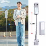 Multifunction Foldable Video Recording Phone Holder Rechargeable LED Light Stand and Remote