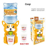 Cute Mini Water Dispenser for Juice Milk cup Drinking Fountain Simulation Kitchen Kids Toy