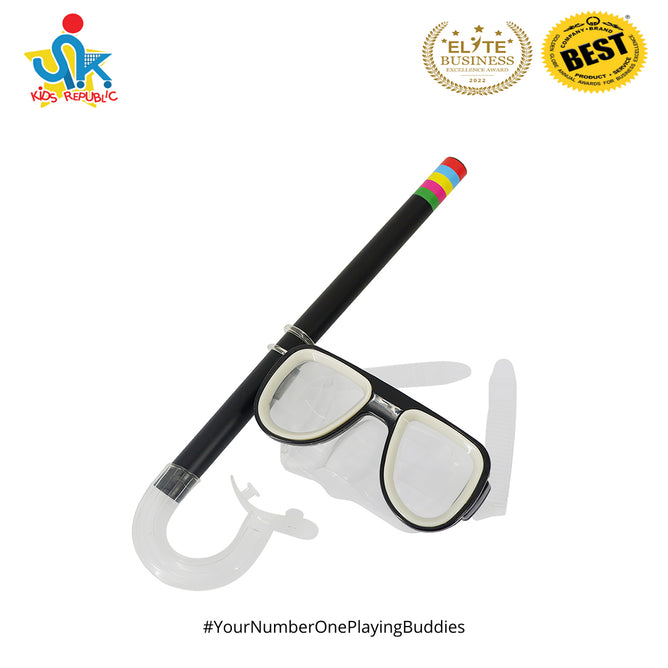 Kids Diving Goggles Mask Adjustable Snorkeling Gear Set for Outdoor Swimming