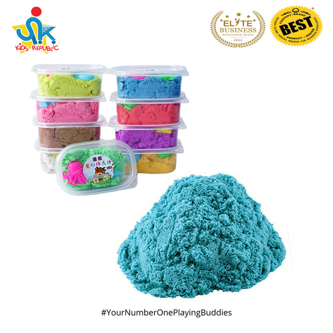 280ML Soft Cotton Magic Sand Cute Beach toy with Container for Children Toys