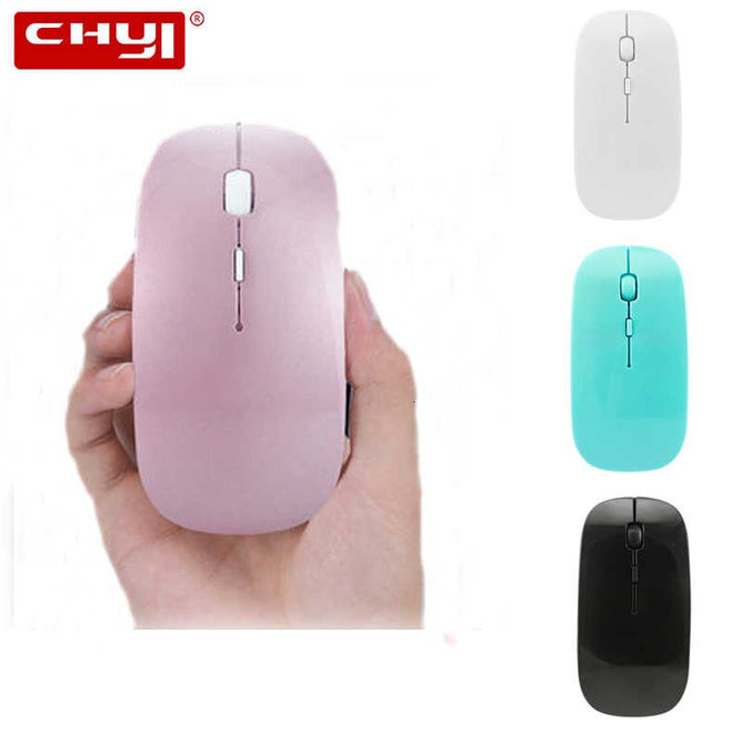 AJIUYU Wireless Mouse Computer Bluetooth mouse Silent Rechargeable Optical