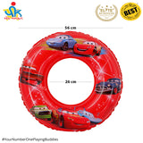22 Inches Inflatable Cartoon Character Swim Ring Floater for Kids Boys and Girls