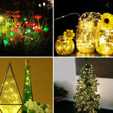 10M-100L Solar Powered String Christmas Lights Decoration