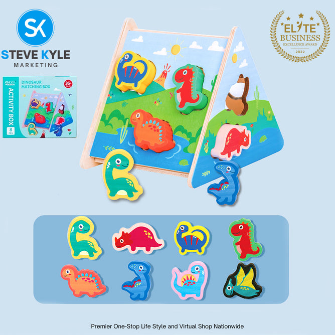 Shape Sorting Matching House Hand-Eye Early Learning Wooden Toys with Box Gift Box