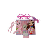 Career Handbag Pretend and Play Set with Character Doll