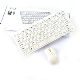 2.4GHz Wireless Mini Keyboard and Mouse Combo with Free Mouse Pad