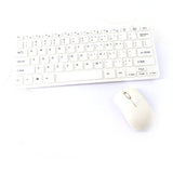 2.4GHz Wireless Mini Keyboard and Mouse Combo with Free Mouse Pad