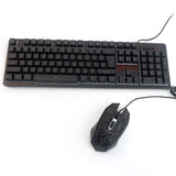 K13 Wired USB Gaming Keyboard and Mouse Combo with Back-light