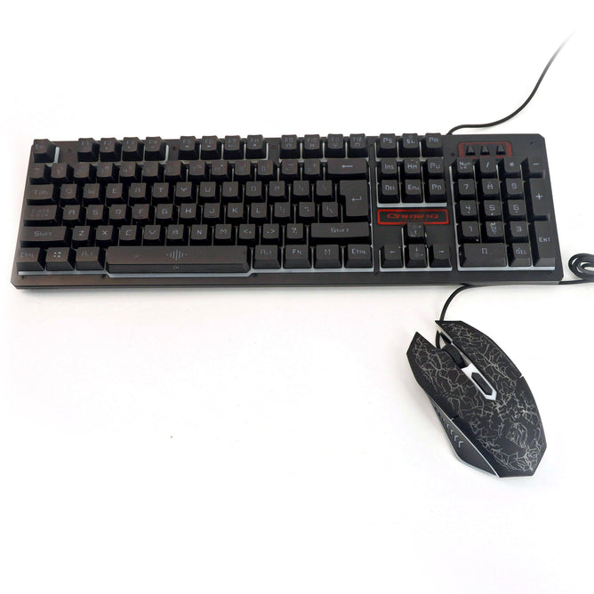 K13 Wired USB Gaming Keyboard and Mouse Combo with Back-light
