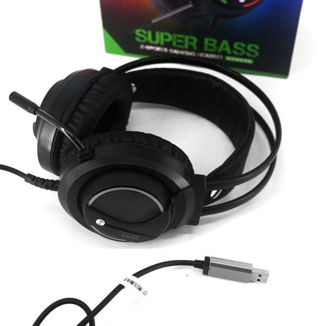 T1 Super Bass FUll Color RGB Lighting E-Sports Gaming Headset