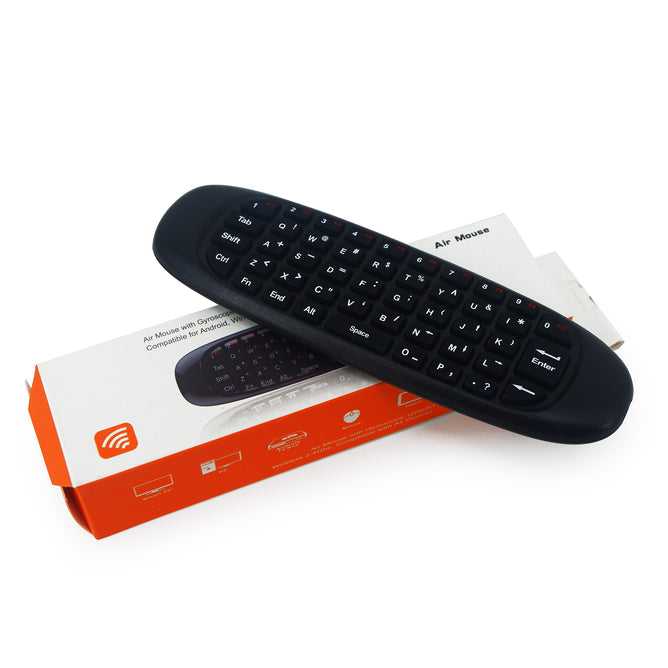 C120 Wireless Air Mouse w/ Gyroscope & QWERTY Keyboard