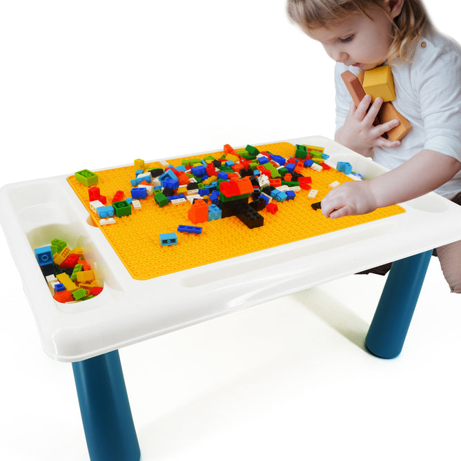 Creative Lego Blocks with Multi-purpose Table Playset