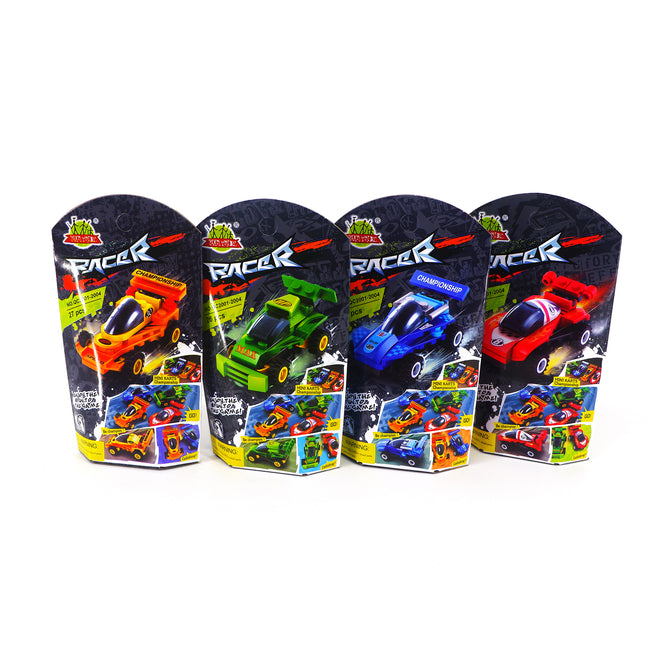 Random Design Cars Mini Carts Building Blocks