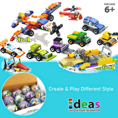 Set of 12 6 in1 Building Blocks