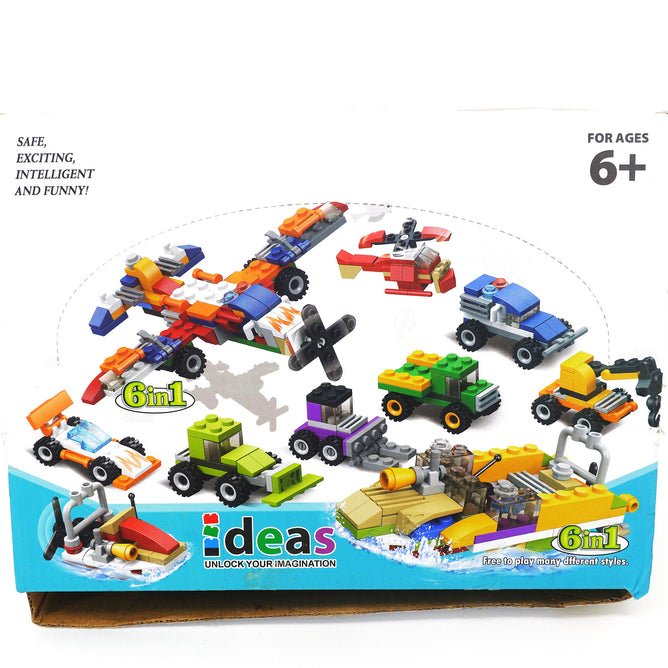 Set of 12 6 in1 Building Blocks