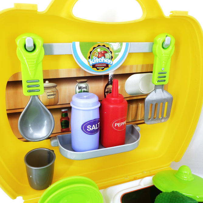 Dream in the Suitcase Kitchen Playset