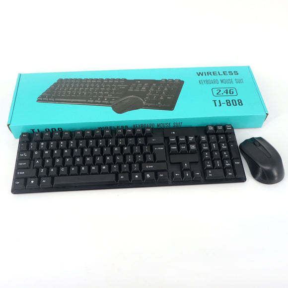 TJ-808 2.4G Wireless Keyboard Mouse Set