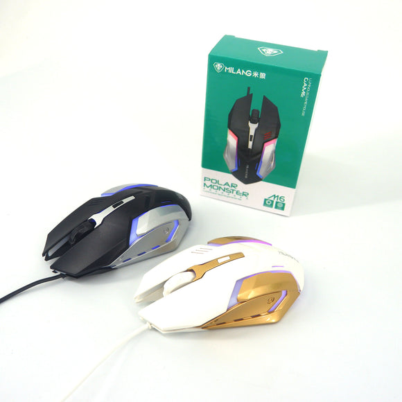 Milang M6 Polar Monster Mouse RGB Backlight