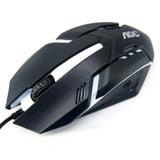 AOC KM100 Luminous Wired Keyboard and Mouse Set