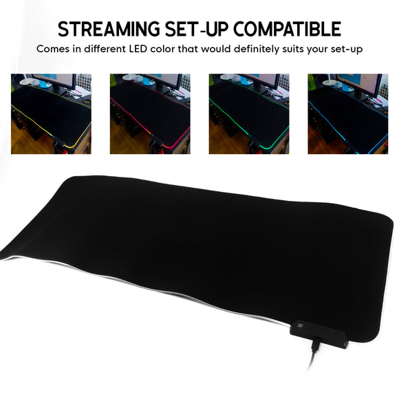 MPRGB01 Luminous Backlight Gaming Mouse Pad