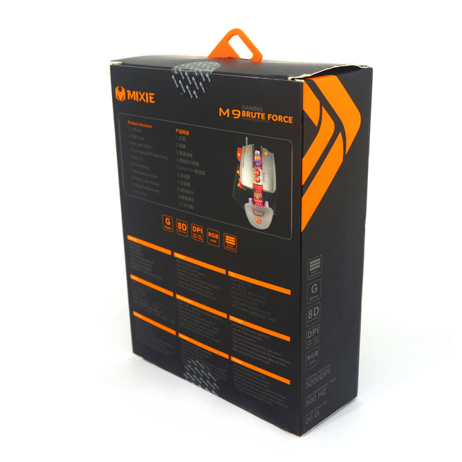 Mixie M9 6 Key 8D Mechanical Gaming Mouse