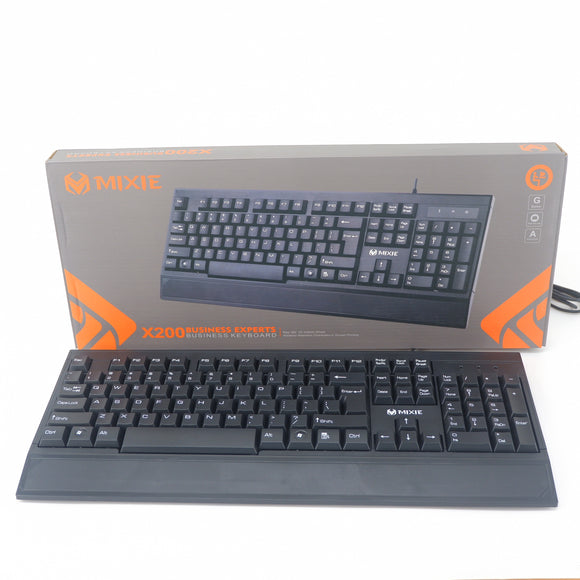 Mixie X200 Business Experts Wired Keyboard