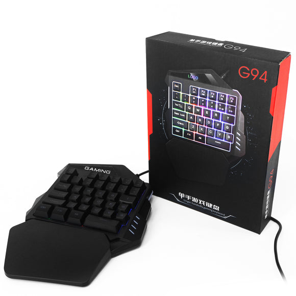 G94 One Handed RGB Gaming Keyboard