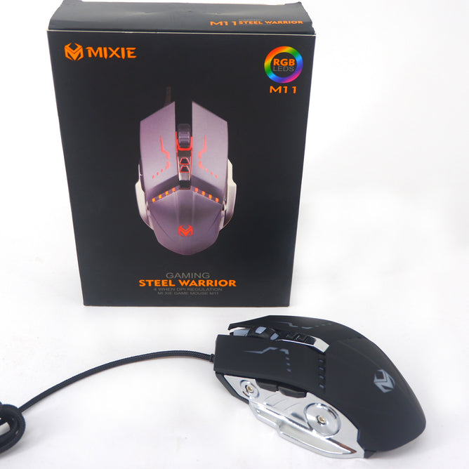 Mixie M11 4 Key 7D Metal USB Gaming Mouse