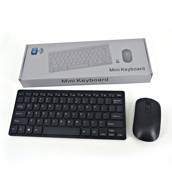 W28 2.4GHz Mini Wireless Keyboard and Mouse Set