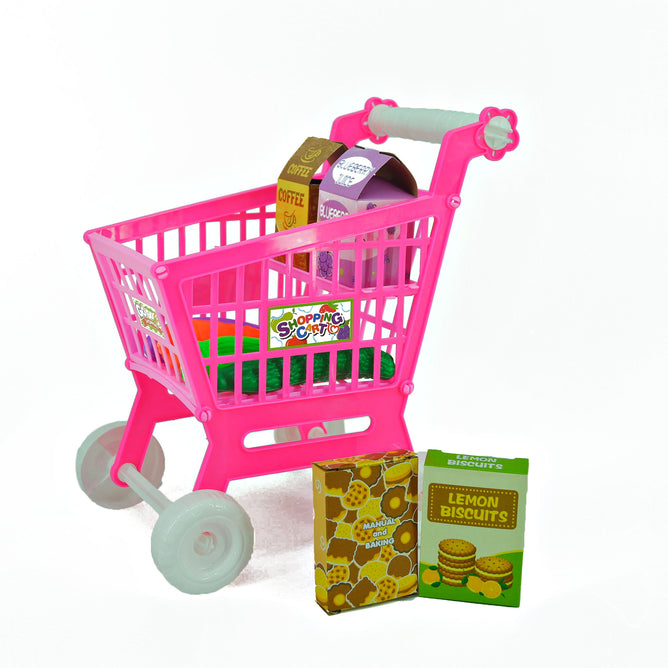7705-5 Vegetable Shopping Push Cart