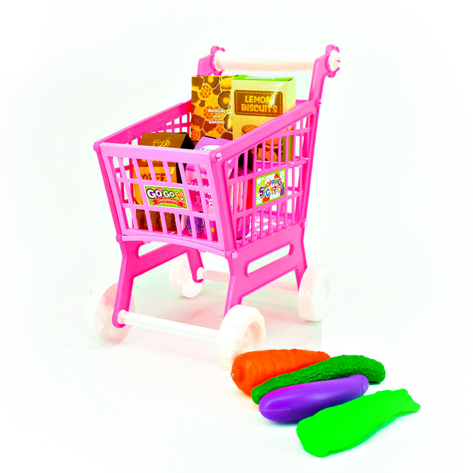 7705-5 Vegetable Shopping Push Cart