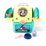 008-967-1 The Pet Set Grooming Care Toy Backpack - Pretend Play