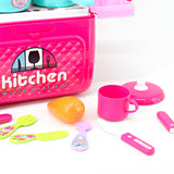 008-961 2 in 1 Kitchen Playset Toy Backpack - Pretend Play