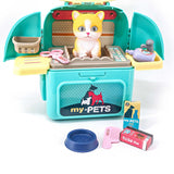 008-967-2 The Pet Set Grooming Care Toy Backpack - Pretend Play