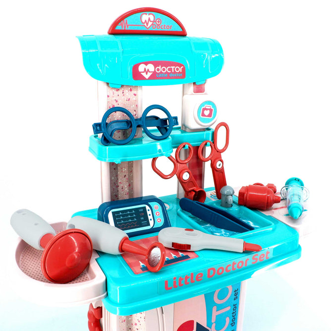 008-975 3 in 1 Little Doctor Medical Kit Playset - Pretend Play