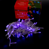 10M-100L LED String Christmas Lights With End Connector Transparent Wire